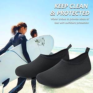 Amazon.com | Womens Mens Water Shoes Quick Dry Aqua Socks